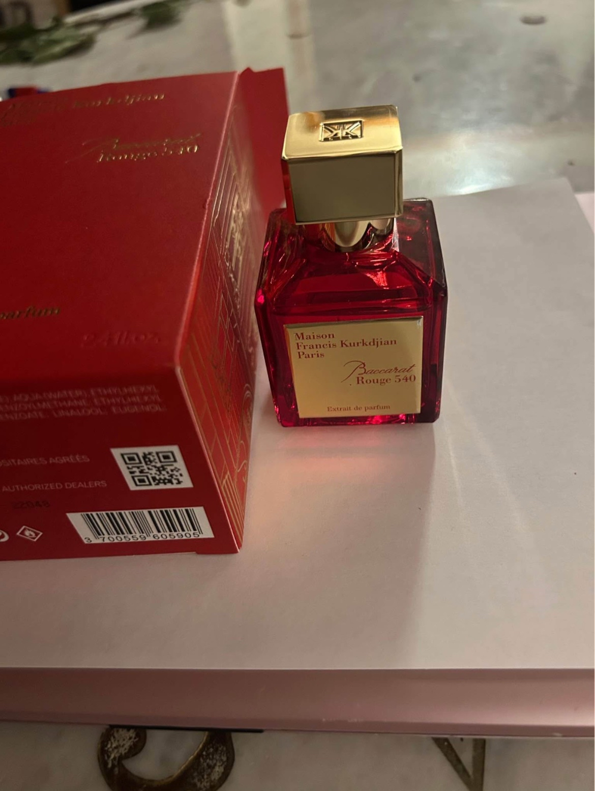 Baccarat Rouge 540 – Eau de Parfum – 70ml / 2.4oz